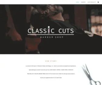 Classiccutssd.com(Classic Cuts) Screenshot