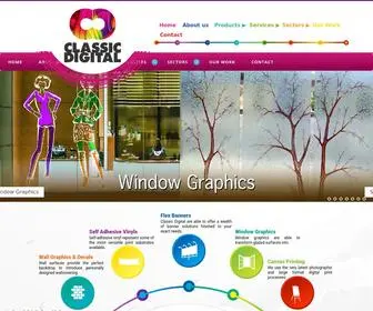 ClassiCDigitalindia.com(Digital Print ing Services Company in Mumbai & Thane) Screenshot