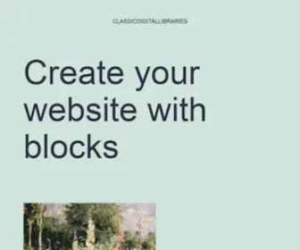 ClassiCDigitallibraries.com(Classic Digital Libraries) Screenshot