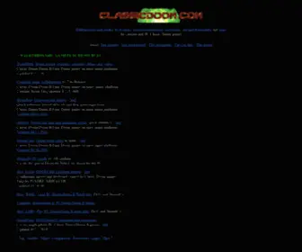 ClassiCDoom.com(Classic DOOM . com) Screenshot