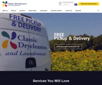 ClassiCDrycleaner.com(Classic Drycleaners) Screenshot