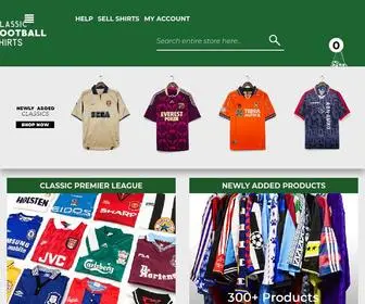 ClassicFootballshirts.co.uk(Classic Football Shirts) Screenshot