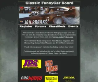 ClassicFunnycarboard.com(Classic FunnyCar Board) Screenshot