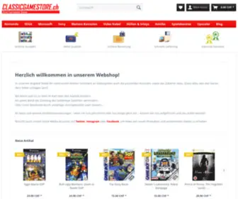 ClassicGamestore.ch(Games) Screenshot