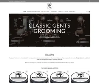 ClassicGentsgrooming.com(Premium Beard Products for Gentleman) Screenshot