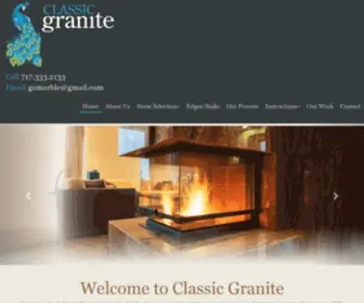 ClassicGranite.us(Classic granite lititz pa) Screenshot