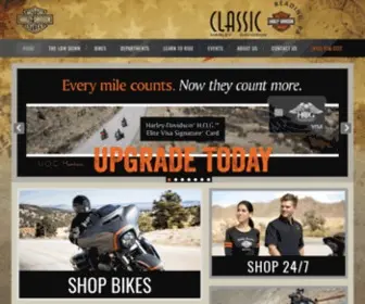 Classicharley.com(Proud Sponsor of the Life You Really Want) Screenshot