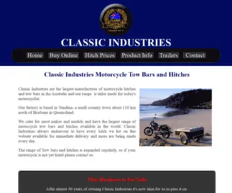 Classicind.com.au(Classic Industries Yandina) Screenshot