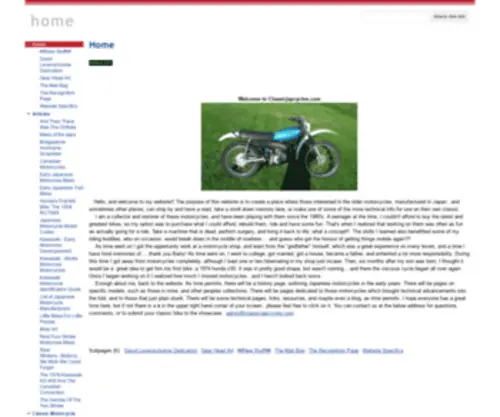 ClassicJapcycles.com(ClassicJapcycles) Screenshot