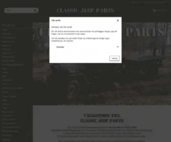 ClassicJeepparts.com(Classic Jeep Parts) Screenshot