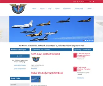 ClassicJets.org(Classic Jet Aircraft Association) Screenshot