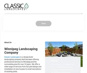 Classiclandscape.ca(Classic Landscapes) Screenshot