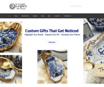 Classiclegacy.com(Custom Gifts and Wine Accessories) Screenshot