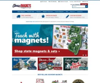 Classicmagnets.com(Souvenir USA Fridge Magnets) Screenshot