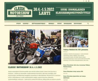 Classicmotorshow.fi(Classic Motorshow) Screenshot