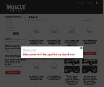 Classicmusclemetal.com(Classicmusclemetal) Screenshot