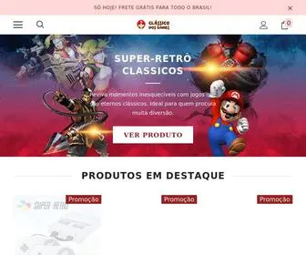 Classicodosgames.com(Clássico dos Games) Screenshot