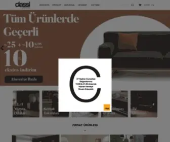 Classi.com.tr(Classi Interiors) Screenshot
