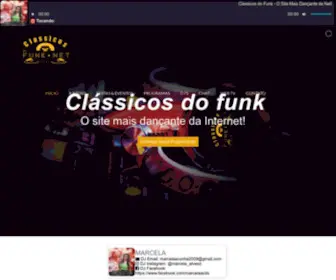 Classicosdofunk.net(Clássicos do Funk) Screenshot