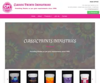 ClassicPaints.in(Classic Paints Industries) Screenshot