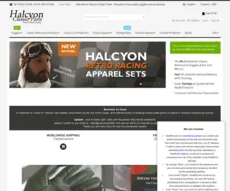 ClassicPartsltd.com(Halcyon Classic Parts) Screenshot