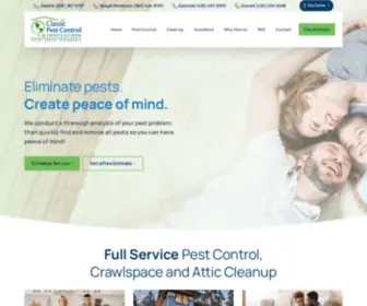 ClassicPestpro.com(Classic Pest Control Home) Screenshot