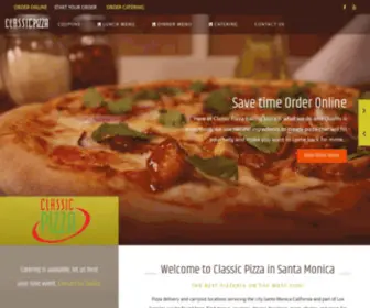 ClassicPizzala.com(Classic Pizza's Pizza Delivery and Specials) Screenshot