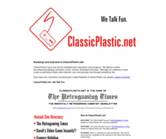 ClassicPlastic.net(We Talk Fun) Screenshot