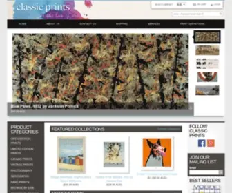 ClassicPrints.com.au(Classic Prints) Screenshot