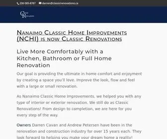 Classicrenovations.ca(Classic Renovations) Screenshot