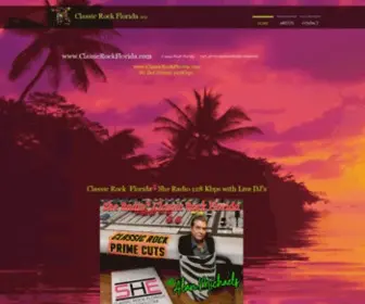 Classicrockflorida.com(Classic Rock Radio Station) Screenshot
