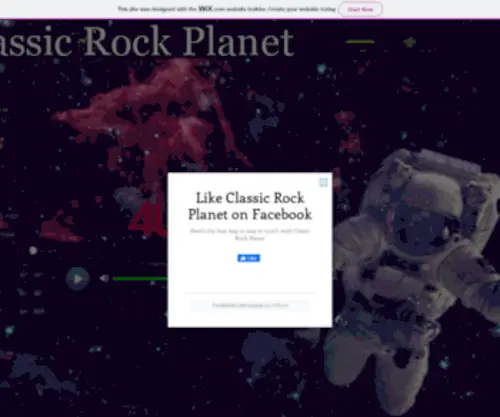 Classicrockplanet.com(Classic Rock Planet) Screenshot