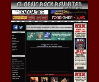 Classicrockrevisited.com(Classic Rock Revisited your online source for Rock and Metal fans) Screenshot