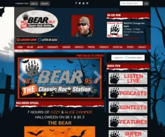 Classicrockthebear.com(Classic Rock the Bear) Screenshot