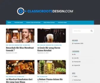 Classicrootsdesign.com(Pembahasan Tentang Minuman Bir) Screenshot