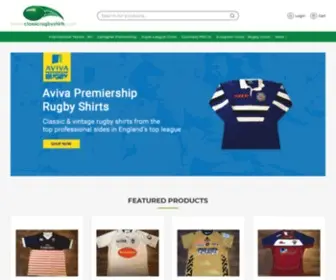 Classicrugbyshirts.com(Classic Rugby Shirts) Screenshot