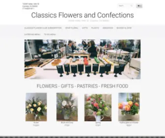 Classicsflowers.com(Cypress Florist) Screenshot