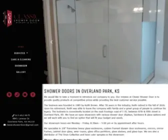 Classicshower.com(SHOWER DOORS) Screenshot