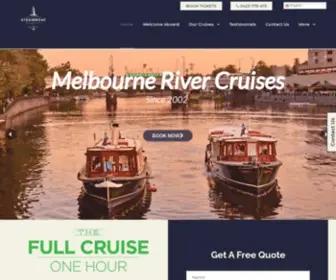 Classicsteamboatcruises.com.au(Melbourne River Cruises) Screenshot