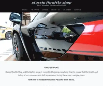 Classicthrottleshop.com(Classic Throttle Shop) Screenshot