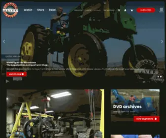 Classictractorstv.com(The World of Vintage Iron on Your Screen) Screenshot