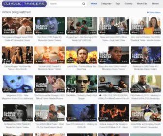 Classictrailers.net(CLASSIC TRAILERS) Screenshot