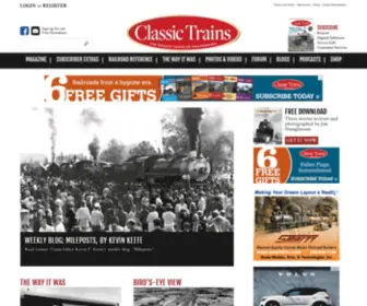 Classictrainsmag.com(Classic Trains) Screenshot