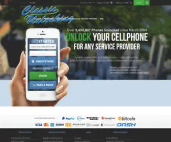 Classicunlocking.com(Unlock Phone) Screenshot