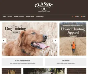 Classicusc.com(Classic Upland Supply) Screenshot