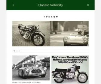 ClassicVelocity.com(Classic Velocity) Screenshot