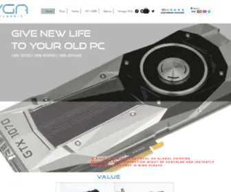 ClassicVga.com(Used Graphics Cards Shop) Screenshot