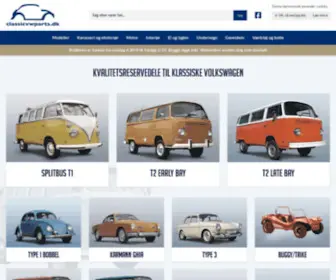 ClassicVwparts.dk(ClassicVwparts) Screenshot