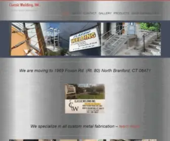 Classicweldinc.com(Classic Welding) Screenshot