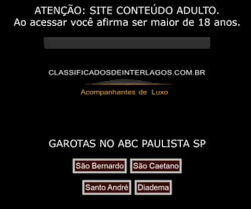 Classificadosdeinterlagos.com.br(Classificadosdeinterlagos) Screenshot